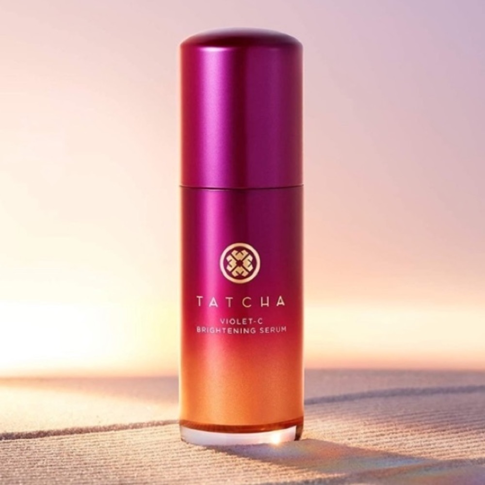 NWT TATCHA Violet C Brightening Serum 20% Vitamin C AHA Facial Dull Exfoliator